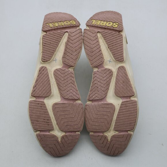 Sorel Kinetic Olive Mauve Ringed Women's Size 9.5 Float Sport Casual Sneakers - Picture 9 of 9